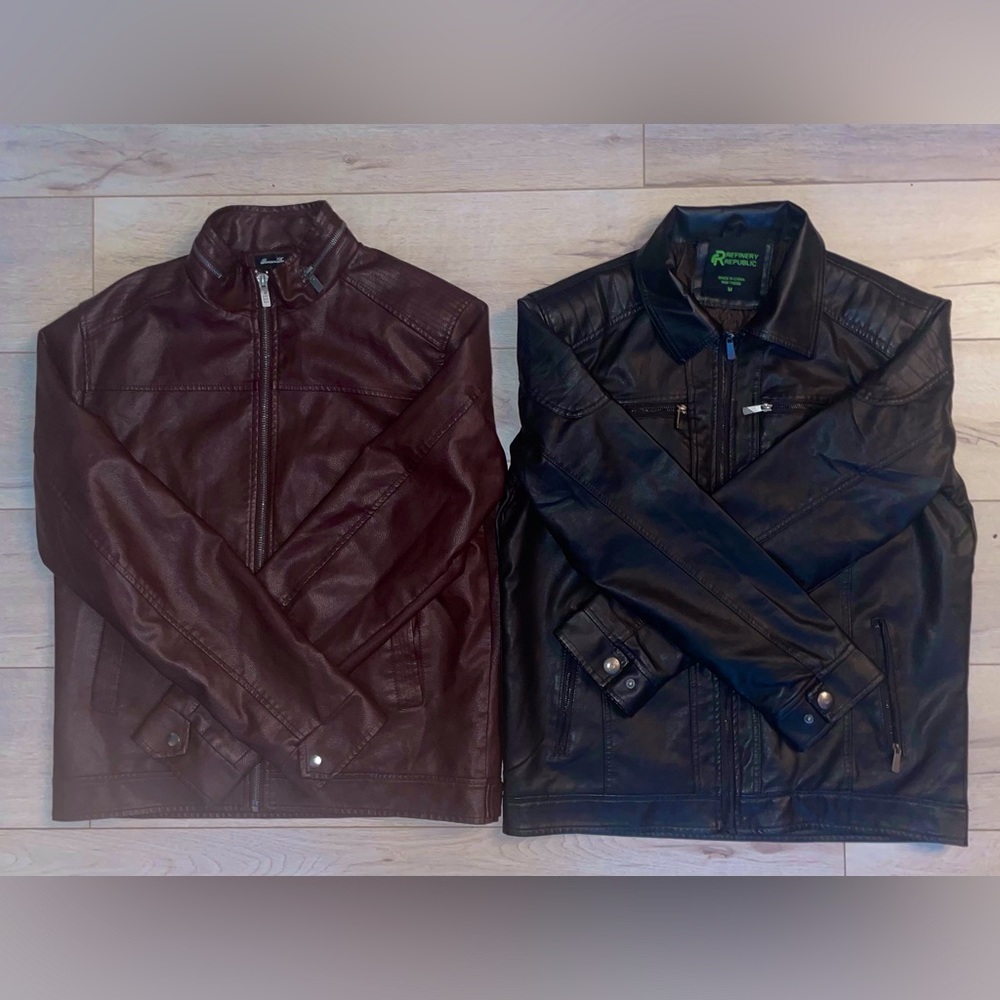 Two Leather Jackets